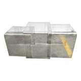 Tables gigognes et tables d'appoint vintage en plexiglas