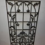 Art Deco cast iron grid