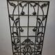Grille en fonte art déco