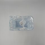 Moulded glass soliflore vase - Ingrid Glashette - 1970s