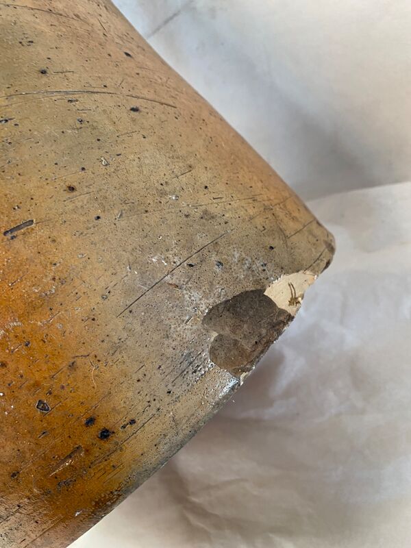 Bouteille en grès ancienne