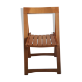 Wooden folding chair