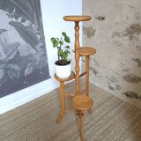 Porte plante bois 1980