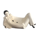 Empty vintage pocket Pierrot porcelain