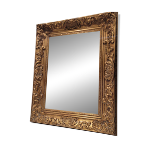 Miroir bois doré