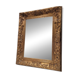 Gilded wooden mirror