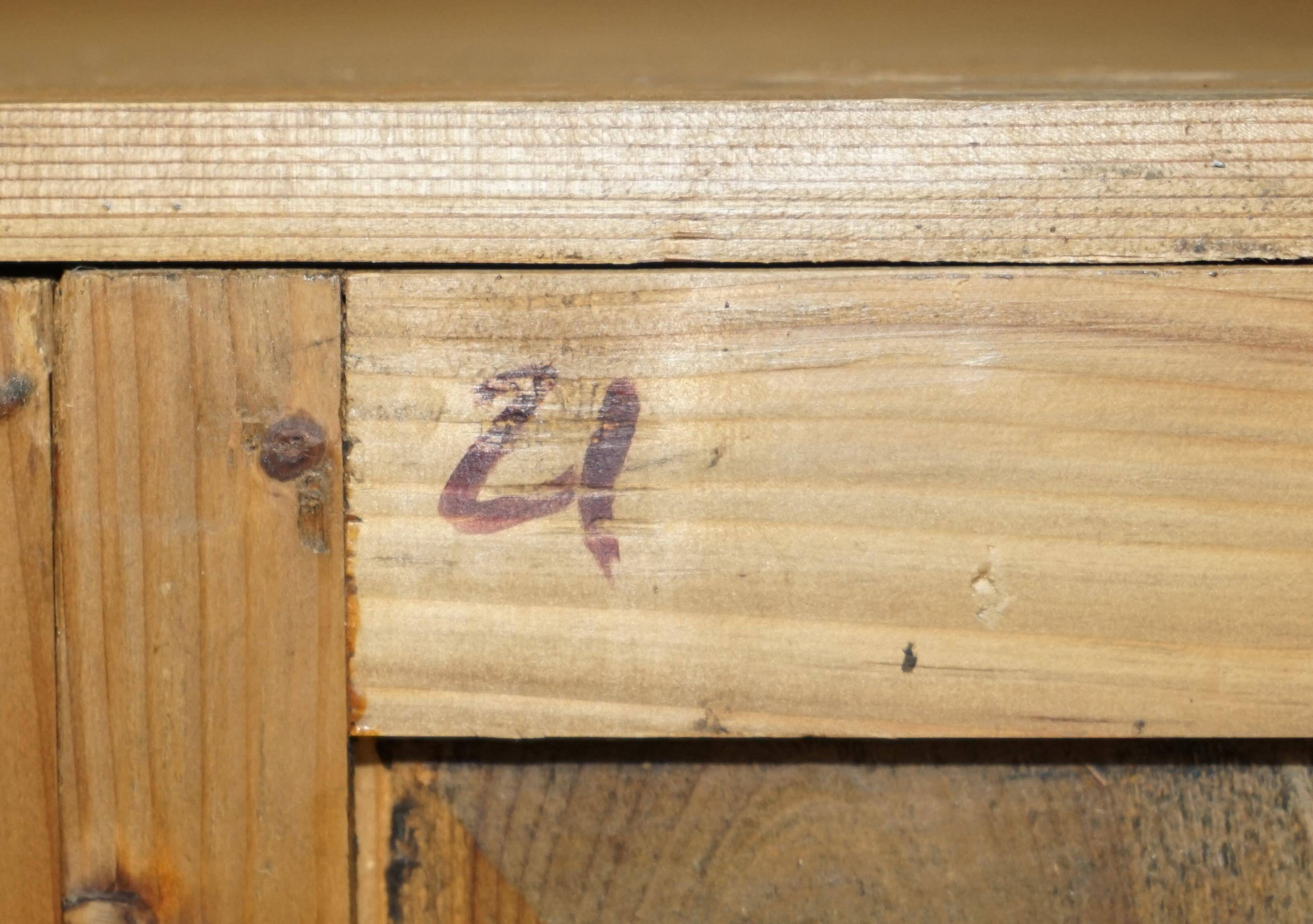 Vintage hand-carved wardrobe in Art Nouveau style.