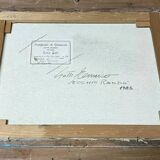 Italian School of the 20th Century: Oil on Canvas by Enrico Gatti signed