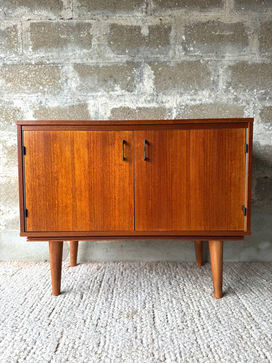 Commode vintage en teck, années 60/70