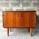 Commode vintage en teck, années 60/70