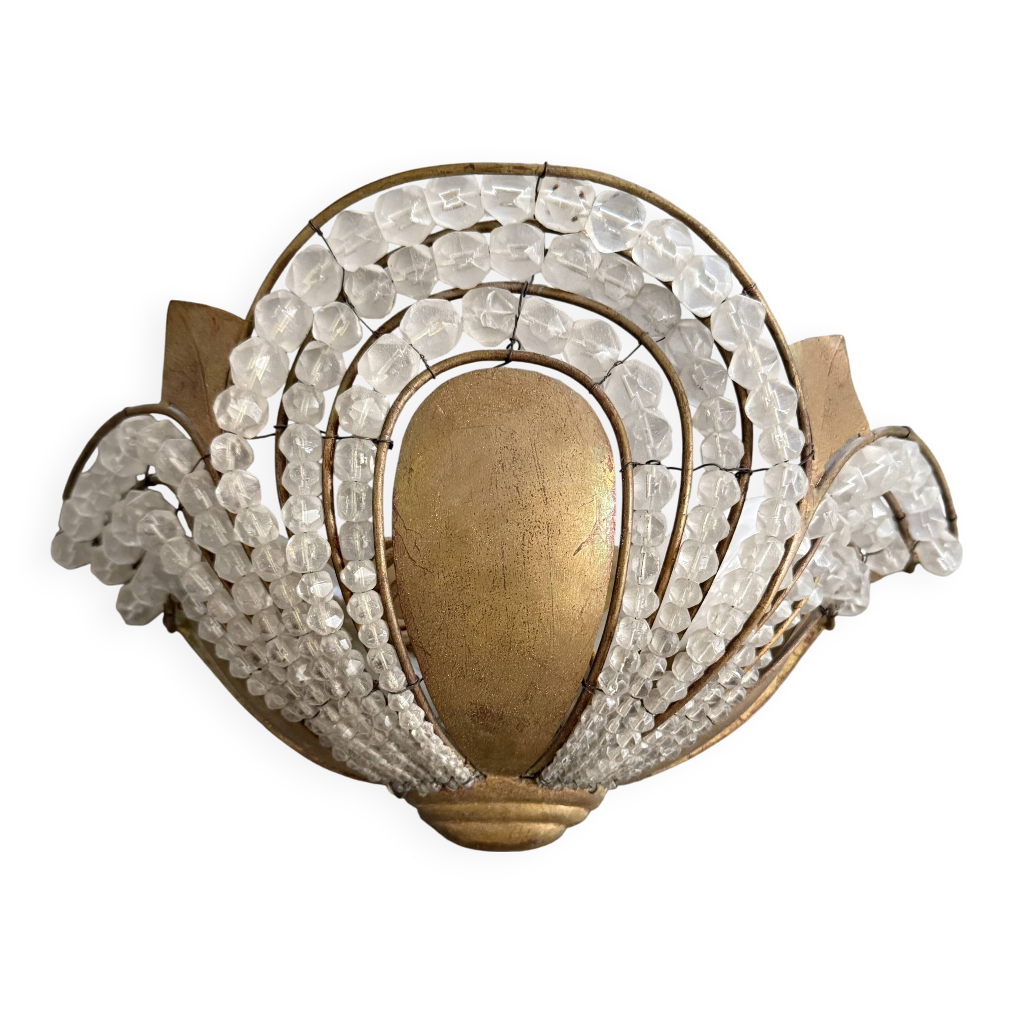 Art Deco ring wall light