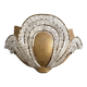 Art Deco ring wall light