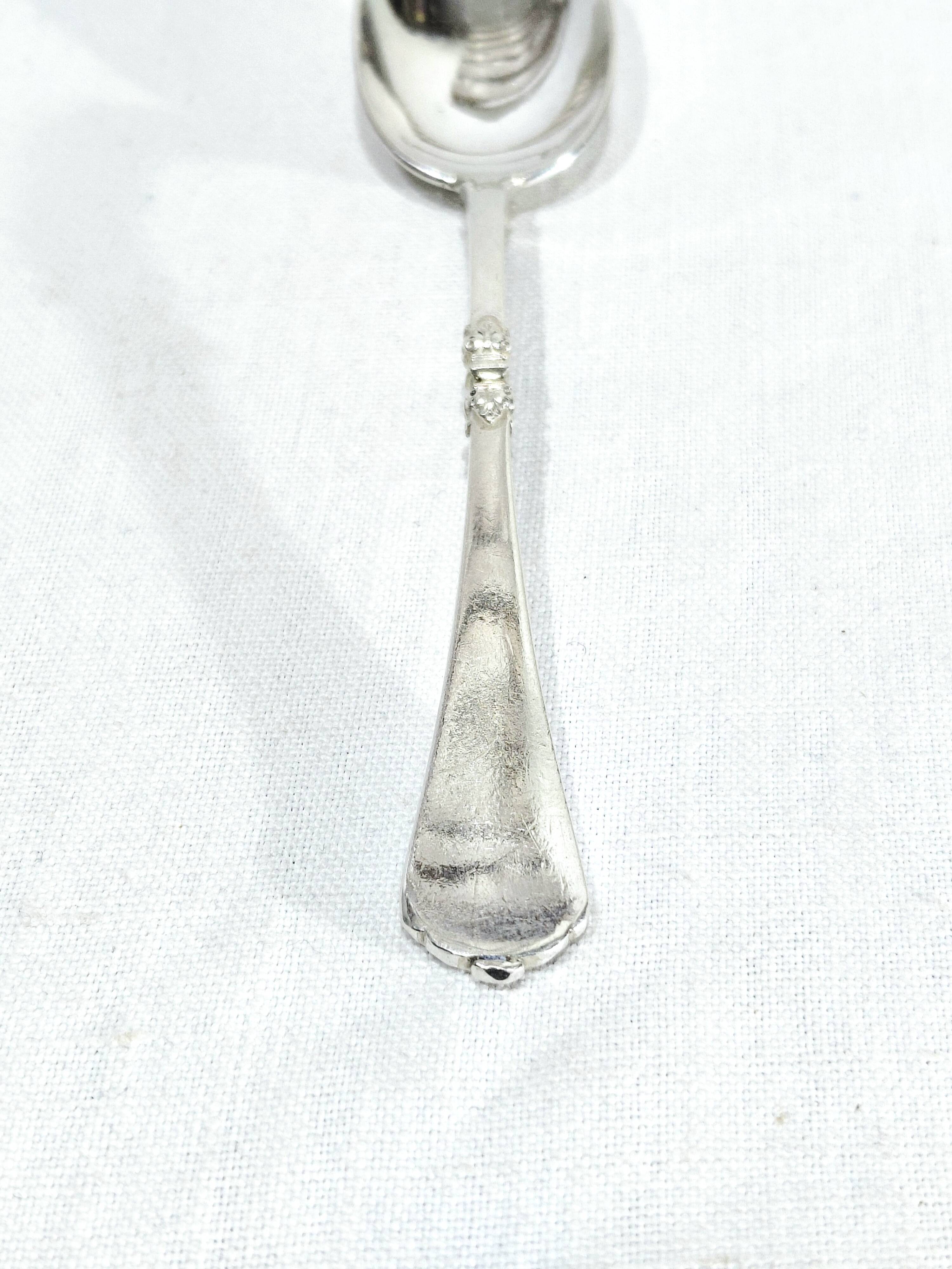 Cardeilhac - 6 teaspoons in solid silver