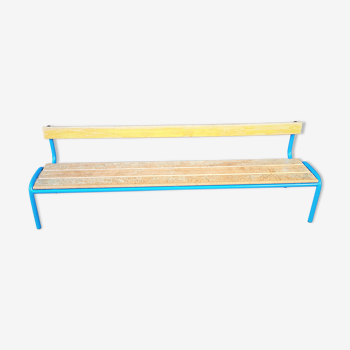 Vintage school benches from the 80s ( 3 available )