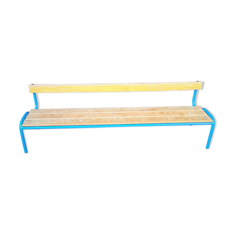 Vintage school benches from the 80s ( 3 available )