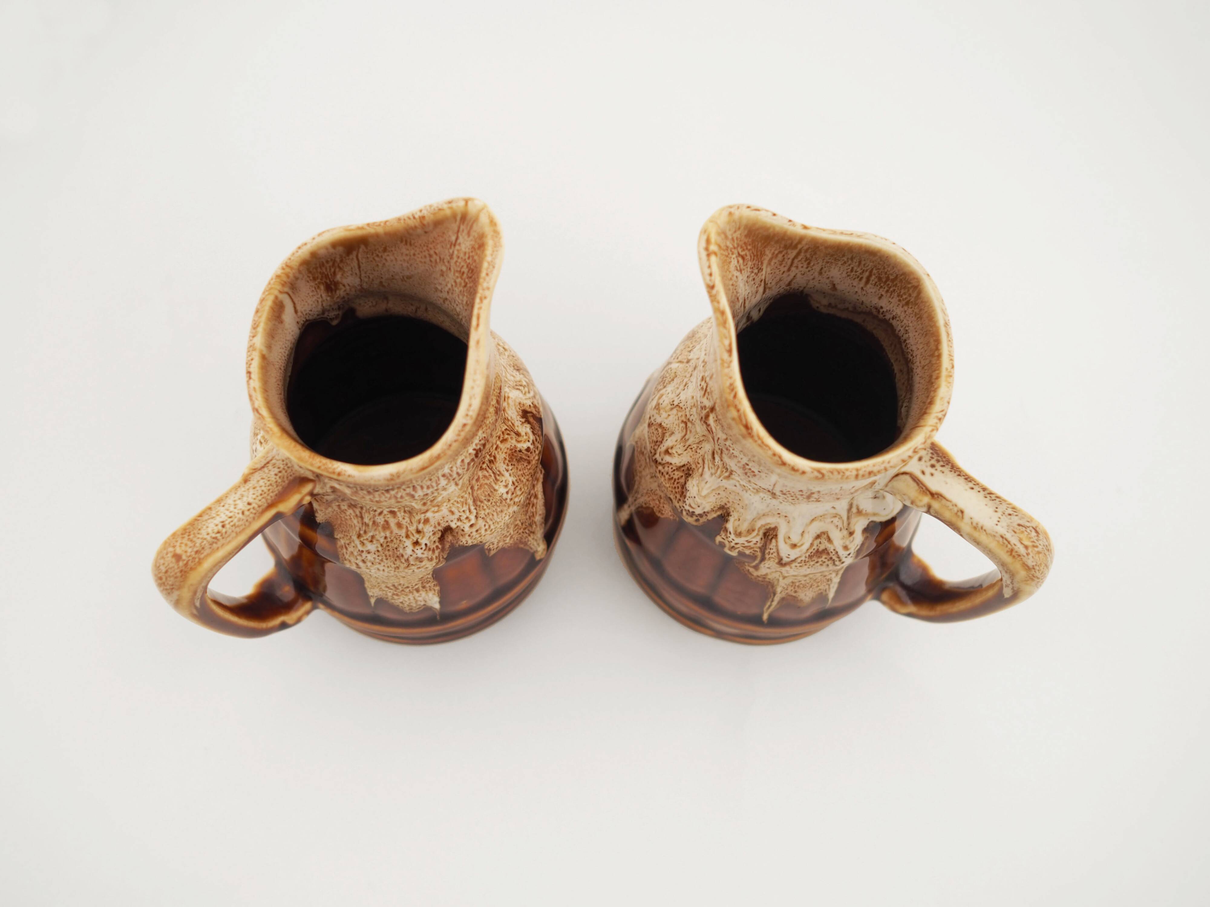 Set of ceramic creamers, Danish design, 1970s, production: Denmark