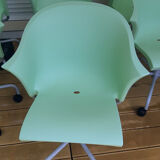 Series of 8 designer armchairs “Bla bla bla” Marco Maran