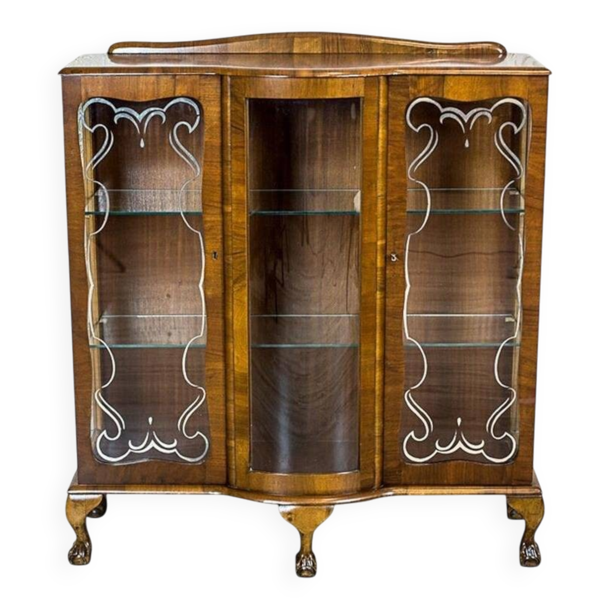 Chippendale Display Cabinet, 1960s