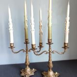 Pair of vintage candlesticks