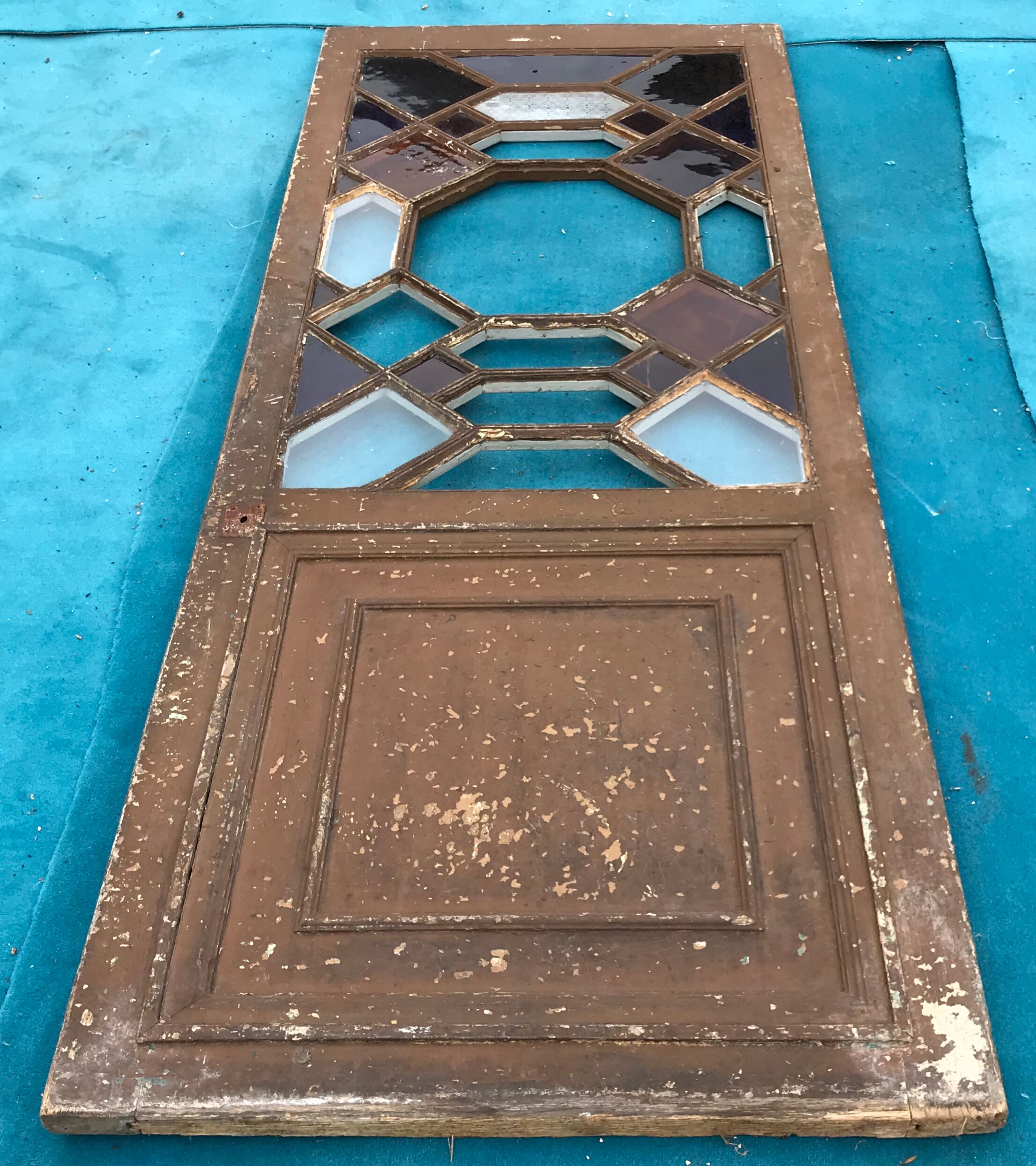 19th-century window door