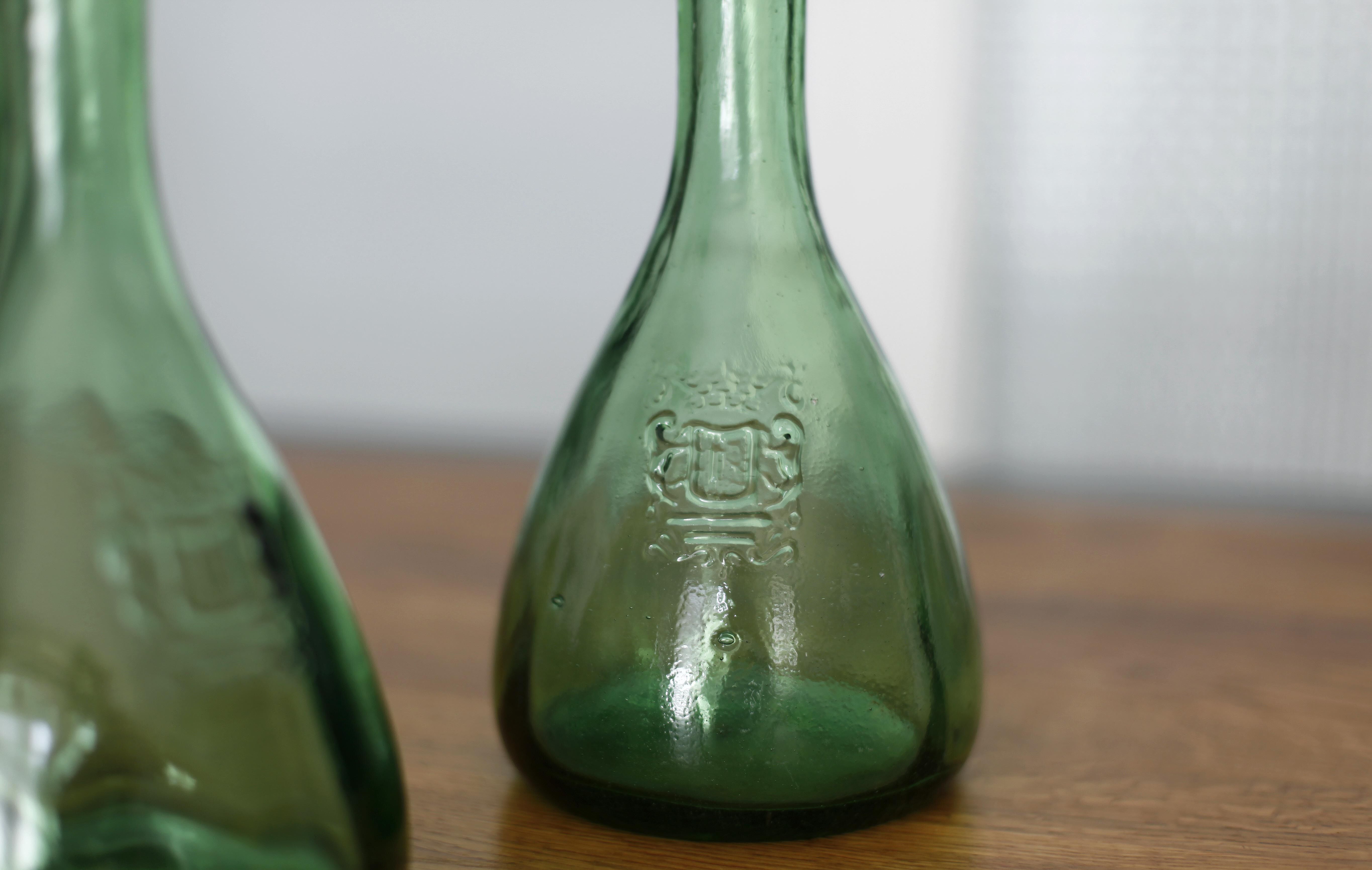 Vintage decanters