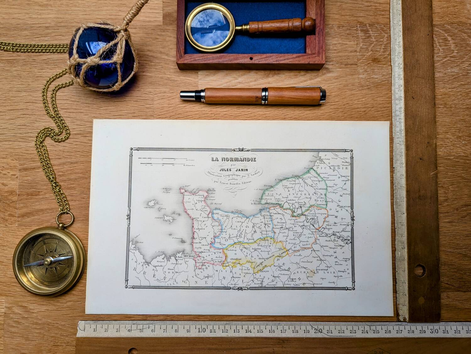 Printed in 1844, La Normandie.