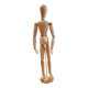 Mannequin articulé en bois vintage