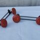 Pair of vintage coat racks