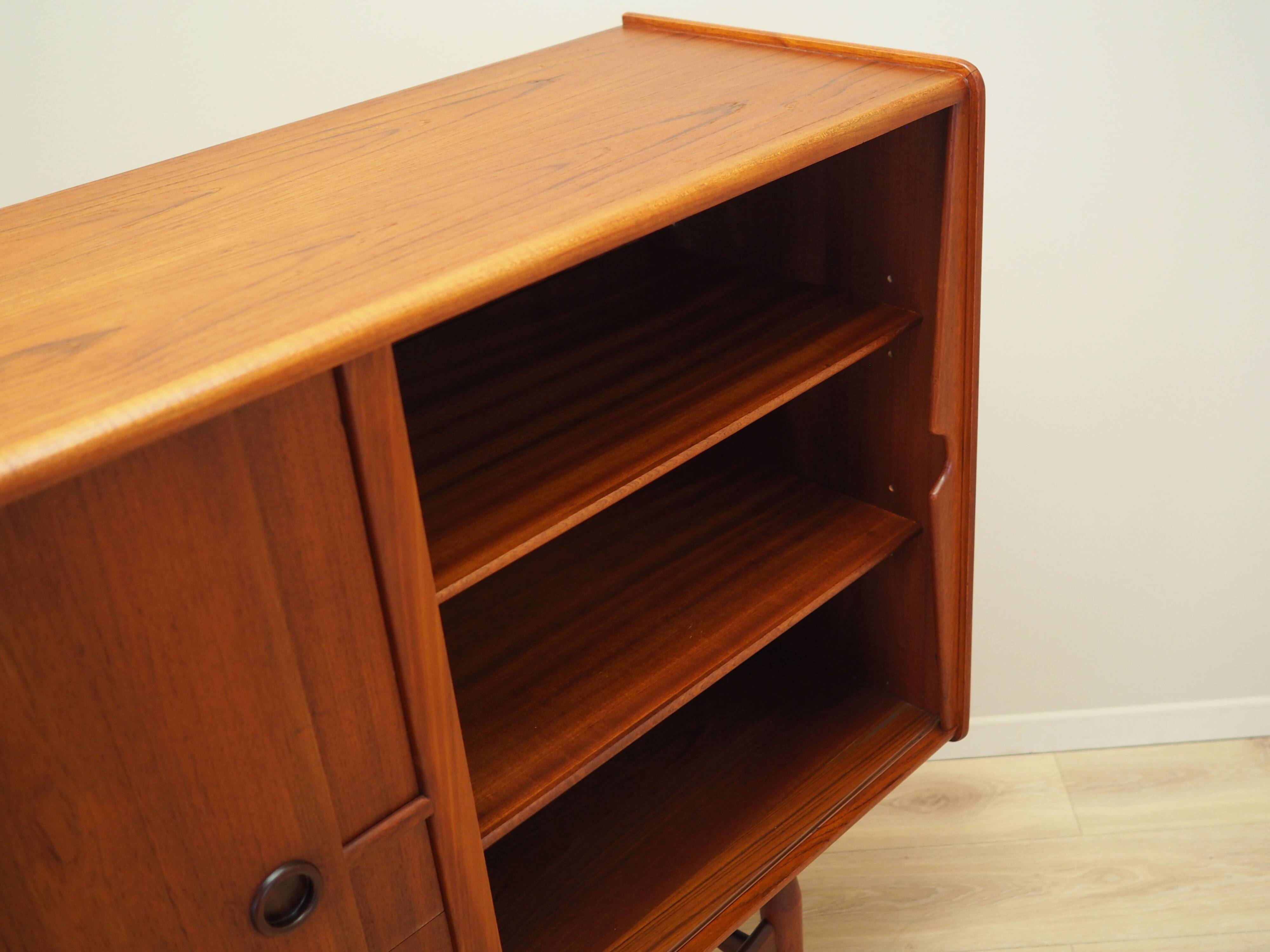 High teak sideboard, Danish design, 1970s, production: Denmark