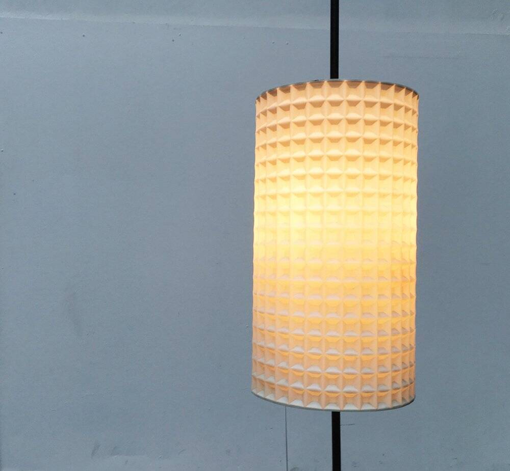 East German tripod floor lamp by Rudolf Arnold, mid-century, 1960s.