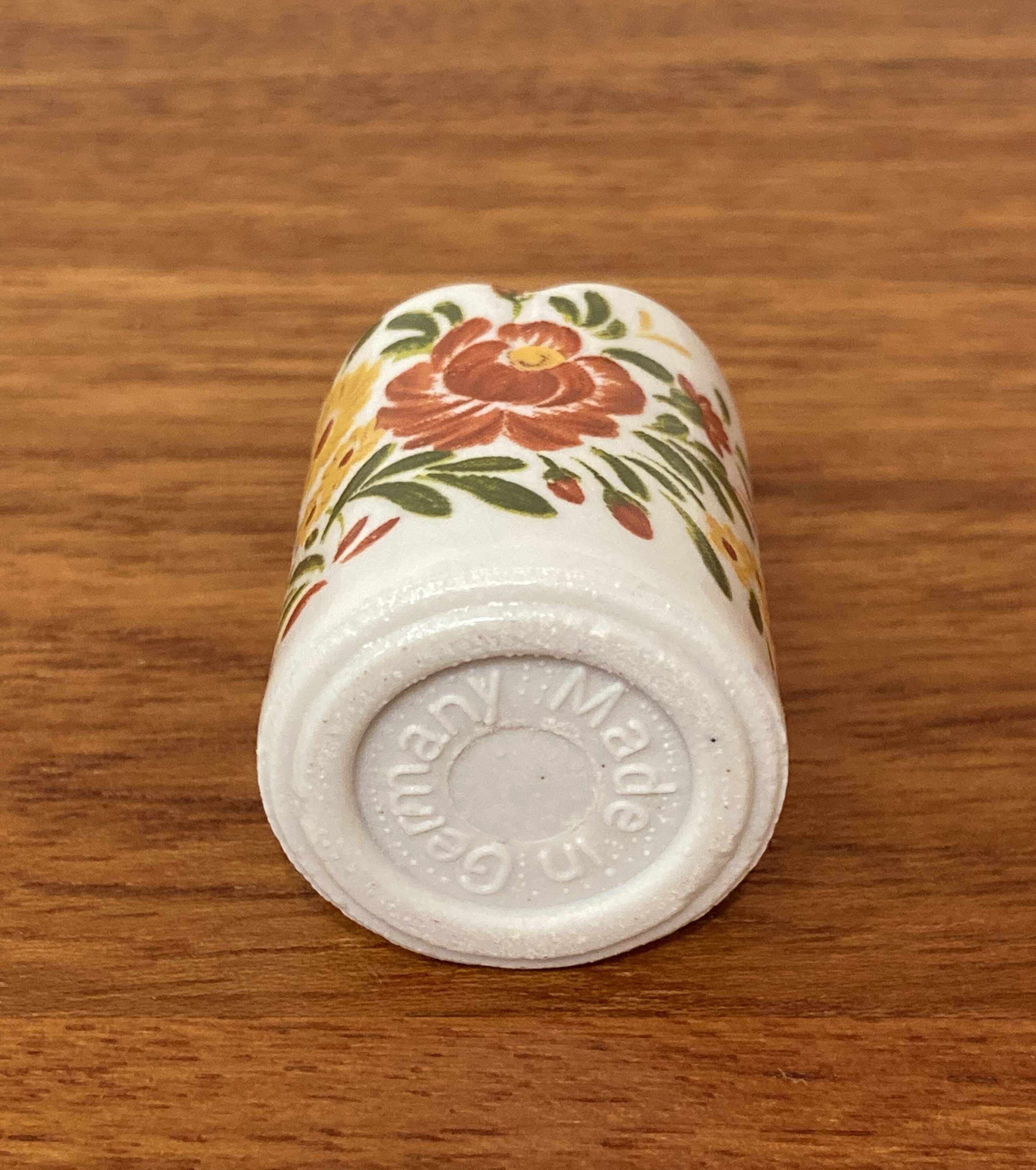 Set of ten 1950s design candle holders.