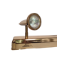 Double spot mural brass plated gold adjustable
