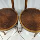 Suite de 4 chaises bistrot Mundus Joseph Hoffmann Austria Bielitz années 1908