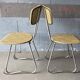 Lot de 2 chaises année 60