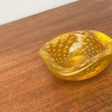 Vintage Italian Bullicante Glass Bowl from Murano