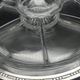 Art Deco servant in glass and solid silver.
