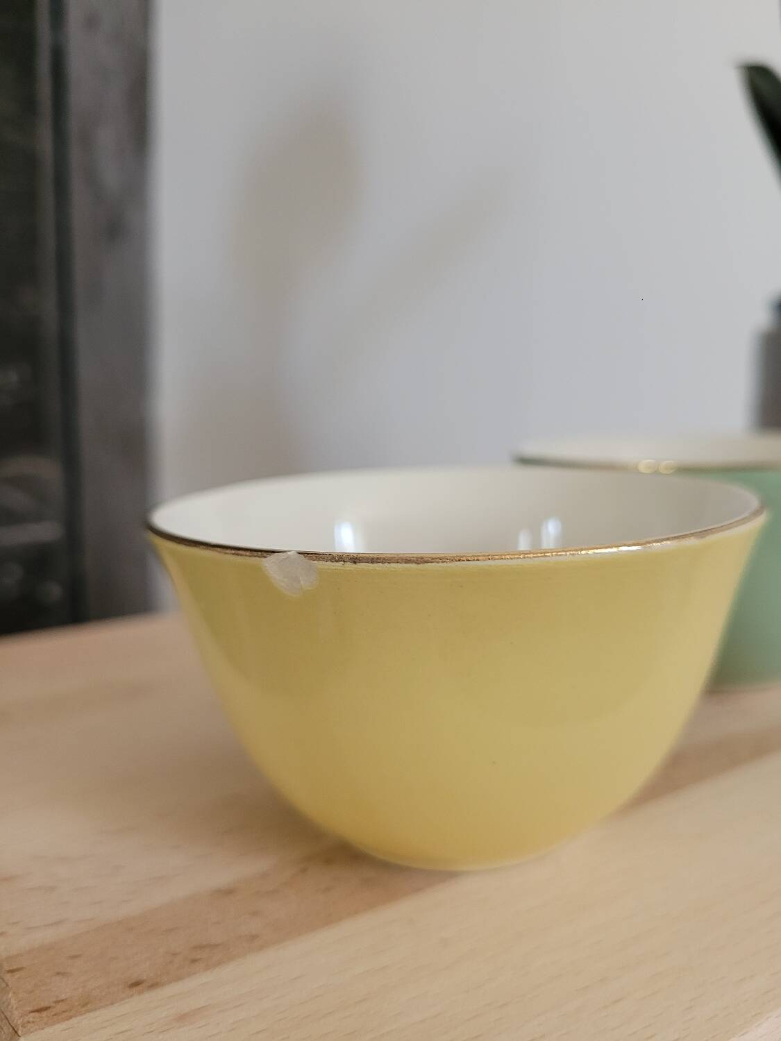 Set of 2 Faïences d'Orchies coffee cups