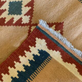 Traditional handmade persian kilim runner rug - 80x285cm