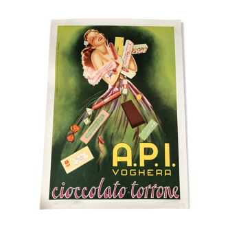 Api poster Voghera Ciocolato - Torrone