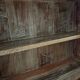 Vitrine ancienne birmane en teck