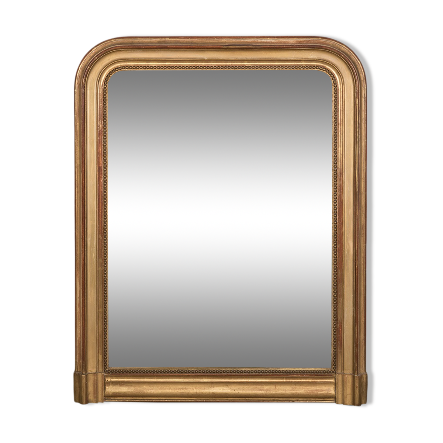 Miroir Louis Philippe Antique Doré