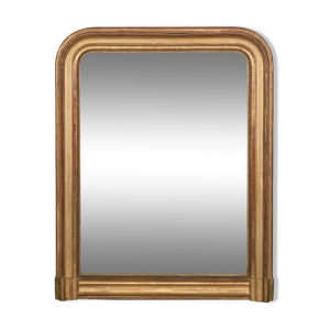 Miroir Louis philippe Antique Doré