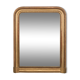 Miroir Louis Philippe Antique Doré