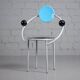 Chaise « First » postmoderne de Michele De Lucchi pour Memphis