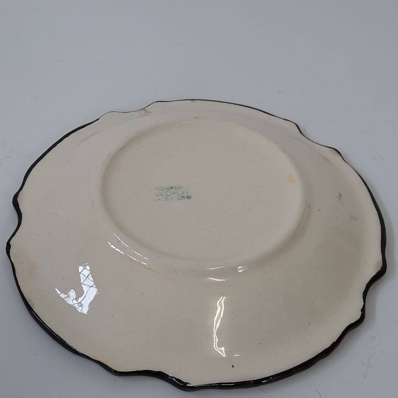 Futurist dessert set, silkscreened, 1930s