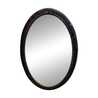 Miroir ovale Art Déco (81X53cm)