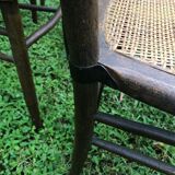 Canned bistro chairs