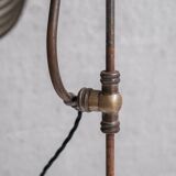 Antique Adjustable Mercury Reflector Glass Table Lamp
