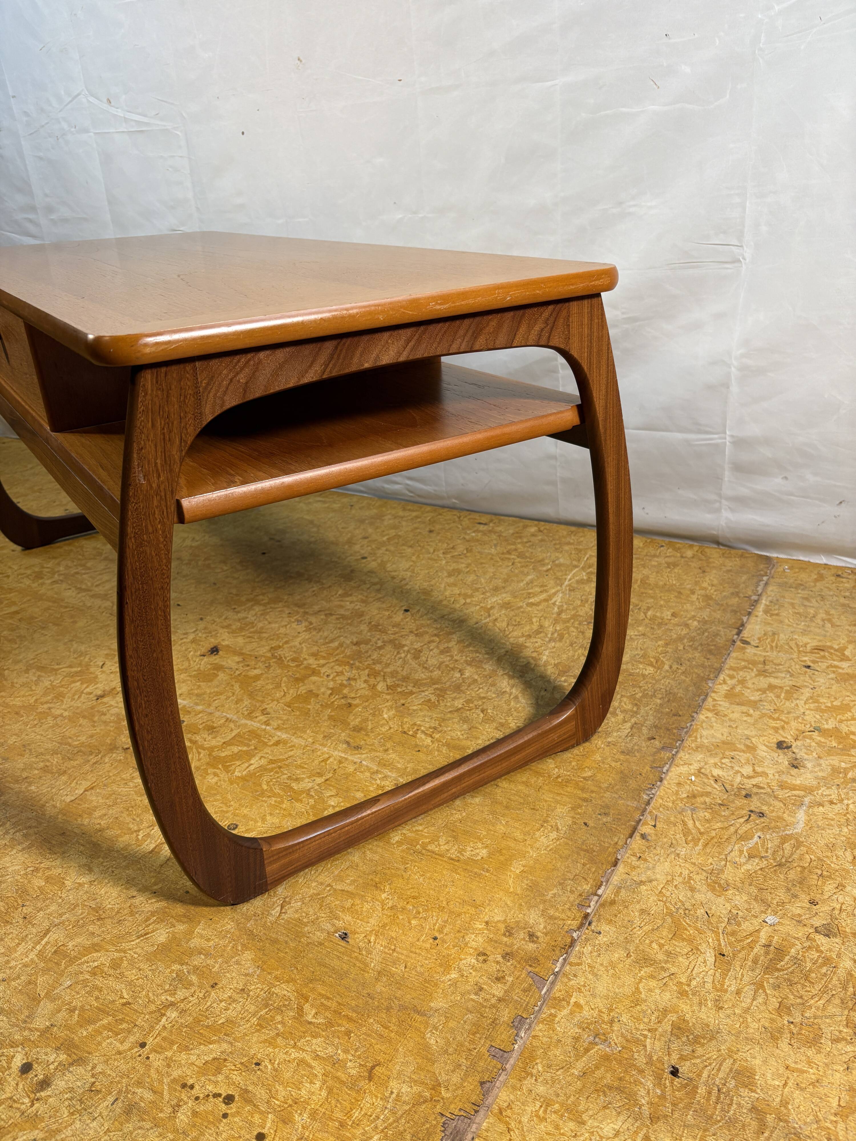 Vintage Parker Knoll Burlington Coffee Table | 1970s | Mid-Century Teak | S
