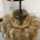 Vintage pendant chandelier by Helena Tynell for Glashütte Limburg bub